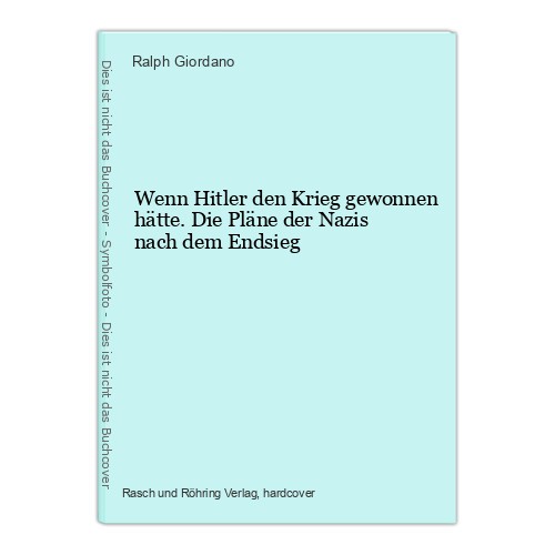 Wenn hitler den krieg - hitler,